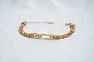 "Free Spirit" Sliding Crystal Mesh Bracelet 007 (3)